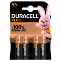 Duracell Plus Power Batteries AA 4 Pack