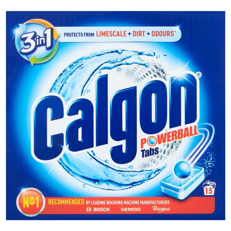 Calgon Power Ball Washing Machine Tablets x 15