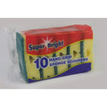 Superbright Hand Grip Sponge Scourers 10pk
