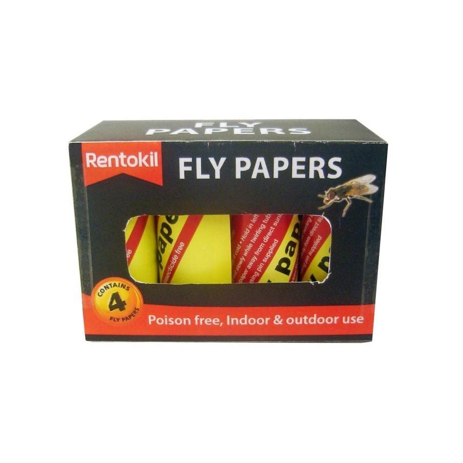 Rentokil Fly Papers 4 Pack