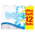 Ultra Soft Toilet Roll 12 pk