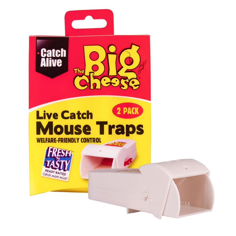 Big Cheese Live Catch Mouse Trap Ready To Use