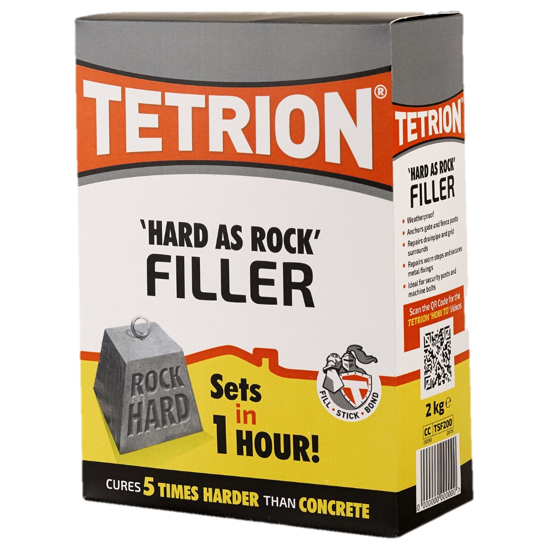 Tetrion Hard As Rocks Masonry Repair Filler 2Kg