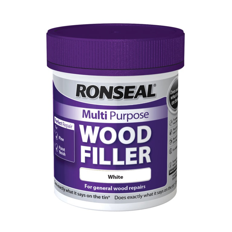 Ronseal White Multi Purpose Wood Filler 250g