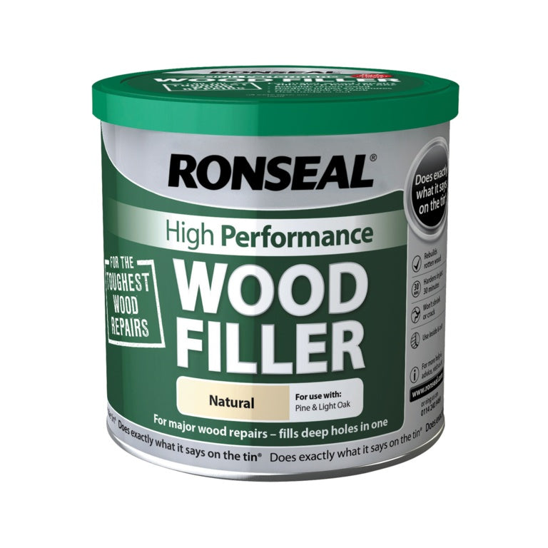 Ronseal High Performance Wood Filler 550g Neutral