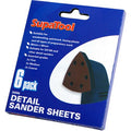 SupaDec Detail Sander Sheets 6 Pack