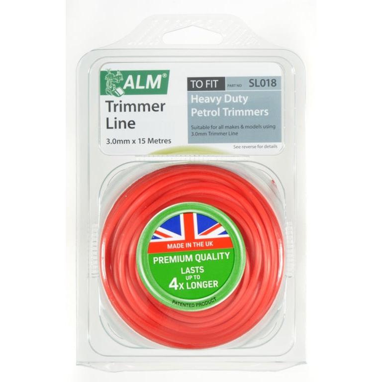 Heavy Duty Trimmer Line - Red