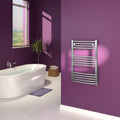 Chrome Curved Towel Rail 500 x 1200mm