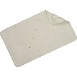 Croydex Medium Rubagrip Bath Mat - White