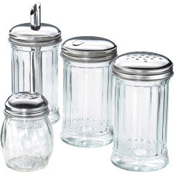 Stylish Sugar Pourer with Stainless Steel Top