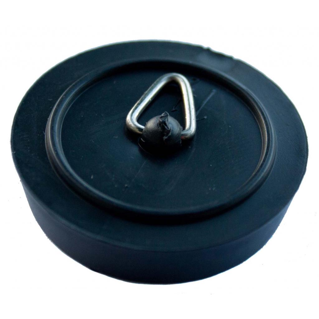 Plug Sink/Bath Polythene - Black
